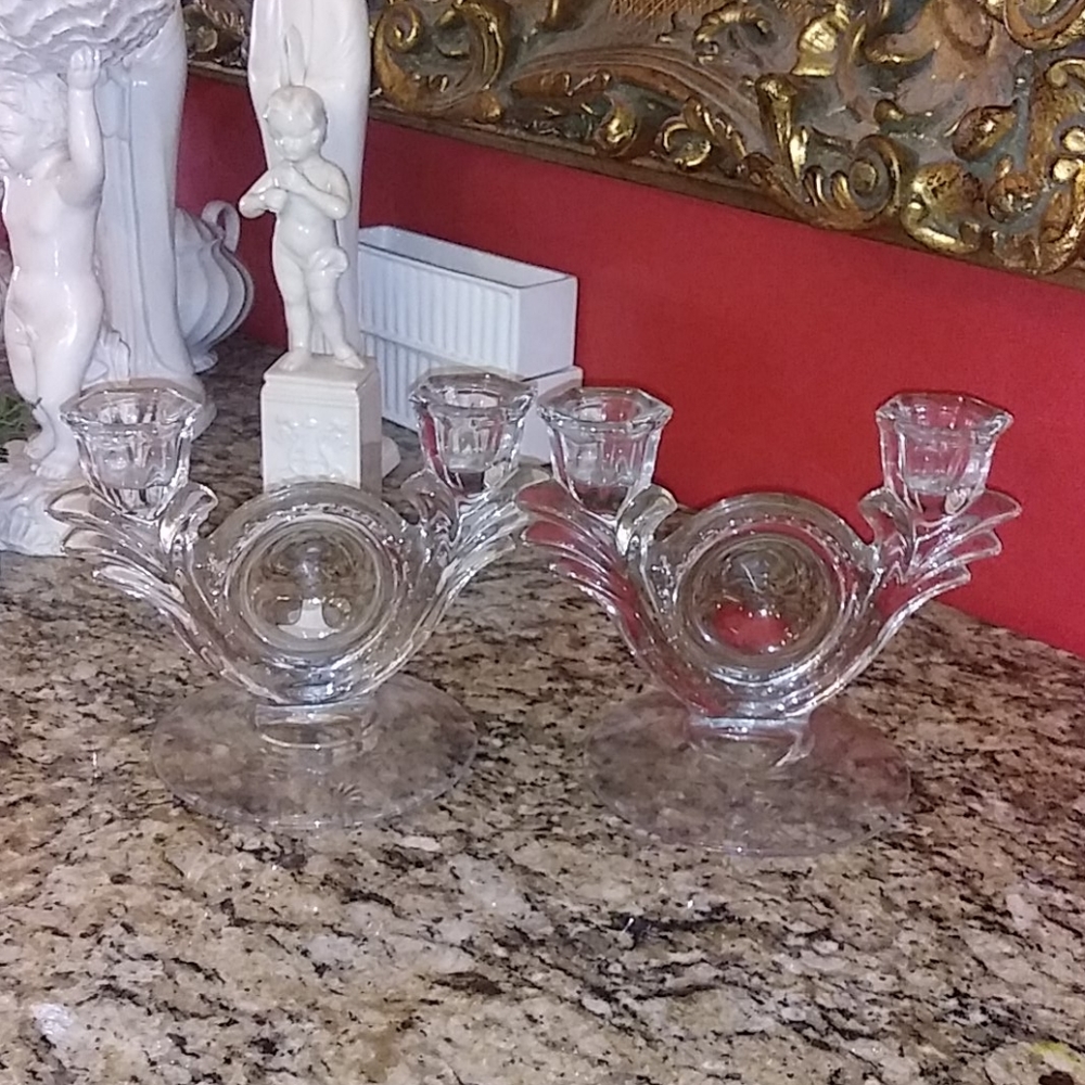 *COPY - 0819 Vintage Candle Stick Holders *